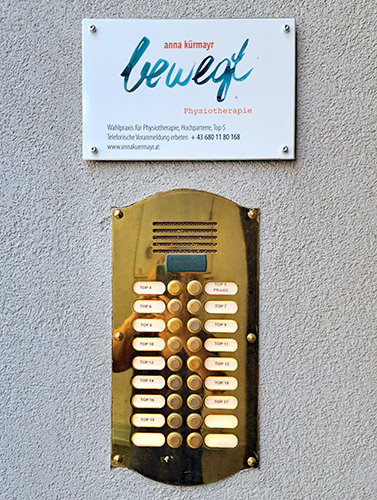 Praxis Anna K&uuml;rmayr Custozzagasse 10 Hochpaterre